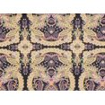 thumbnail image 2 of Zelouf Parisan Paisley On Ity  , Sewing, DIY, Crafts Fabric by the Yard, 935 Black/pink, 3 Yard, 2 of 2