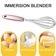 thumbnail image 4 of Batidora de Mano Goma Plástico Mango Acero Inoxidable 304 MFZFUKR CPB-US-YYM709, 4 of 5