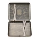 thumbnail image 1 of Caja De Caja De Bronce, Caja De Caja De Metal De Bronce Retro Soporte De Bolsillo De Doble Cara Para 20 Cigarrillos # 4 ANGGREK Otros, 1 of 8
