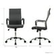 thumbnail image 2 of Silla de Oficina Ejecutiva Ajustable A05 Premium Cromada Gris Mundo In Oficinas, 2 of 8