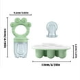 thumbnail image 2 of Food Grade Silicone Baby Fruit Feeder & Teething Pacifier For & Toddlers Flower Letter Silicone Silicone Cups for Resin Mixing Animal Resin Silicone 3d Resin Brush Sand Casting Resin Silicone Ashtray, 2 of 3