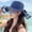 Hidden green, variant on Spring And Summer Straw Hat Woven Big Hat Shading Hat Female Fashion, Simple Wave Lace Beach Sun Hat