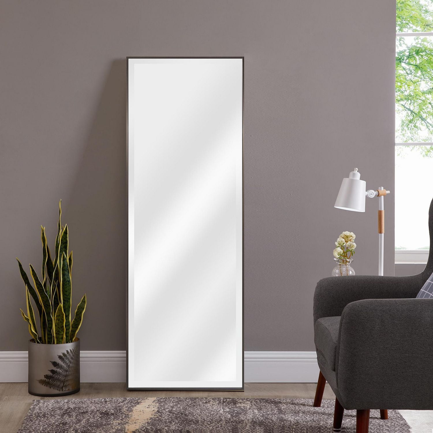 hometrends Floor Mirror With Stand