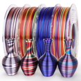thumbnail image 1 of Filamento para impresora 3D AMOLEN Silk PLA, 1,75 mm, 800 g, paquete de 4, 1 of 7