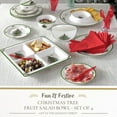thumbnail image 2 of Spode Christmas Tree 5.5" Fruit Salad Bowl (Set of 4) - Versatile Earthenware Bowl for Cereal, Dessert, Holiday Treats - Classic Christmas Tableware - Dishwasher, Microwave, Freezer, Oven Safe, 2 of 7