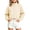 F10-Beige # Girls Sweatshirts, variant on Falkdiz Girls Cropped Sweatshirts Half Zip Outdoor Pullover Stand Up Neck Winter Casual Daily Long Sleeve Gifts Tops for Girls , Beige , Size: 5-6 Years