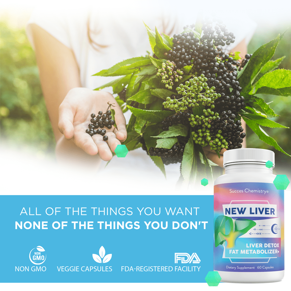 Success Chemistry Liver Cleanse Pills with Milk Thistle - General Health & Wellness Support for Adults - 60 Count