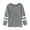 Grey, variant on Shirts For Girls Girls Long Sleeve T Shirt Cuffs Children Crew Neck Top Girls T Shirt Top Size 8 Y-9 Y