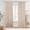 Khaki, variant on Ywbawe Sheer Curtains 2 Panels, Light Filtering Rod Pocket Curtains, White or Khaki Polyester, 83x52 Inches for Living Room Bedroom