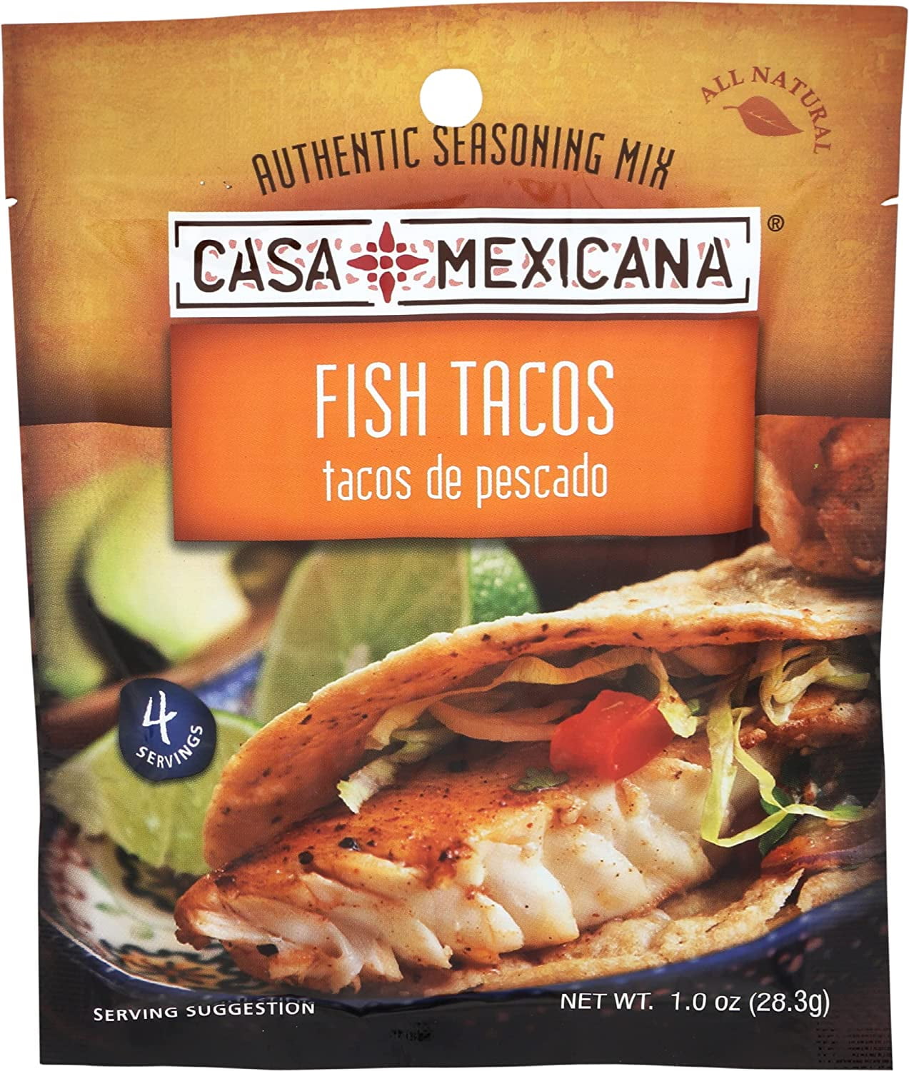 Hispanic Specialty Brands Casa Mexicana Seasoning Mix, 1 oz