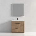 thumbnail image 6 of 36" Freestanding Bathroom Vanity with Sink - Classic Oak, 6 of 17