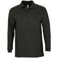 thumbnail image 1 of SOLS Mens Winter II Long Sleeve Pique Cotton Polo Shirt, 1 of 5