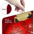 thumbnail image 4 of FMSHPON Valentine's Day Clipboard Hardboard Wood Nursing Clip Board and Pull for Standard A4 Letter 13x9 inches, 4 of 8