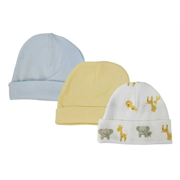 Baby Boys Caps (Pack of 3)