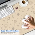 thumbnail image 2 of Long Mouse Pads for Desk,Beige Sun Moon Planet Star Pattern Desk Mats on Top Of Desks, Desk Mouse Pad Extra Large with 3mm Non-Slip Base and Stitched Edge for Gaming,Office,Work,Home 47.3"x23.6", 2 of 6