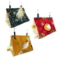 thumbnail image 2 of Pet Bird Parrot Triangle Hanging Cave Warm Hammock SleepingWith Hole For Sleeping Hatching, 2 of 9