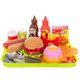 thumbnail image 1 of IC Toy Set, Fast Food - 26 Pieces, Multicolor, 1 of 3