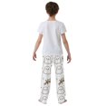 thumbnail image 4 of FORMRS Boys Pajama Pants with Pockets Size 9-10Y Kids Lounge Sleep Bottoms, Magical Halloween Ghost, 4 of 8