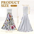 thumbnail image 2 of 4PCS Hanging Kitchen Towels Absorbent Easy to Clean Towels with Hanging Loop Versatile Soft Fast Drying Hanging Tie for Your Home Use, 2 of 10