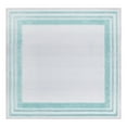 thumbnail image 3 of Unique Loom Aruba Outdoor Collection Area Rug - Tanki (5' 3" Square Gray Teal), 3 of 7