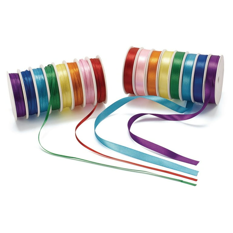 Satin ribbon spools deals