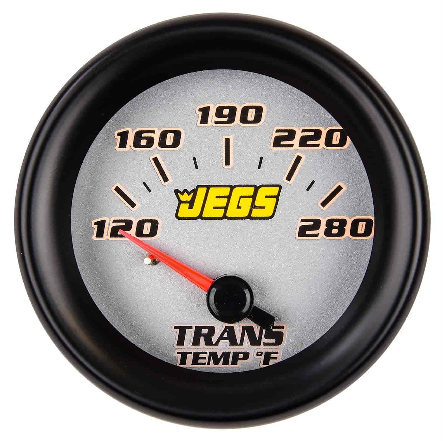 JEGS 41409 Transmission Temperature Gauge 2 1/16 in. Diameter Electric 120280 D