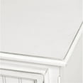 thumbnail image 4 of Sea Wind Florida Monaco Wood Nightstand with 2 Drawers in White, 4 of 5