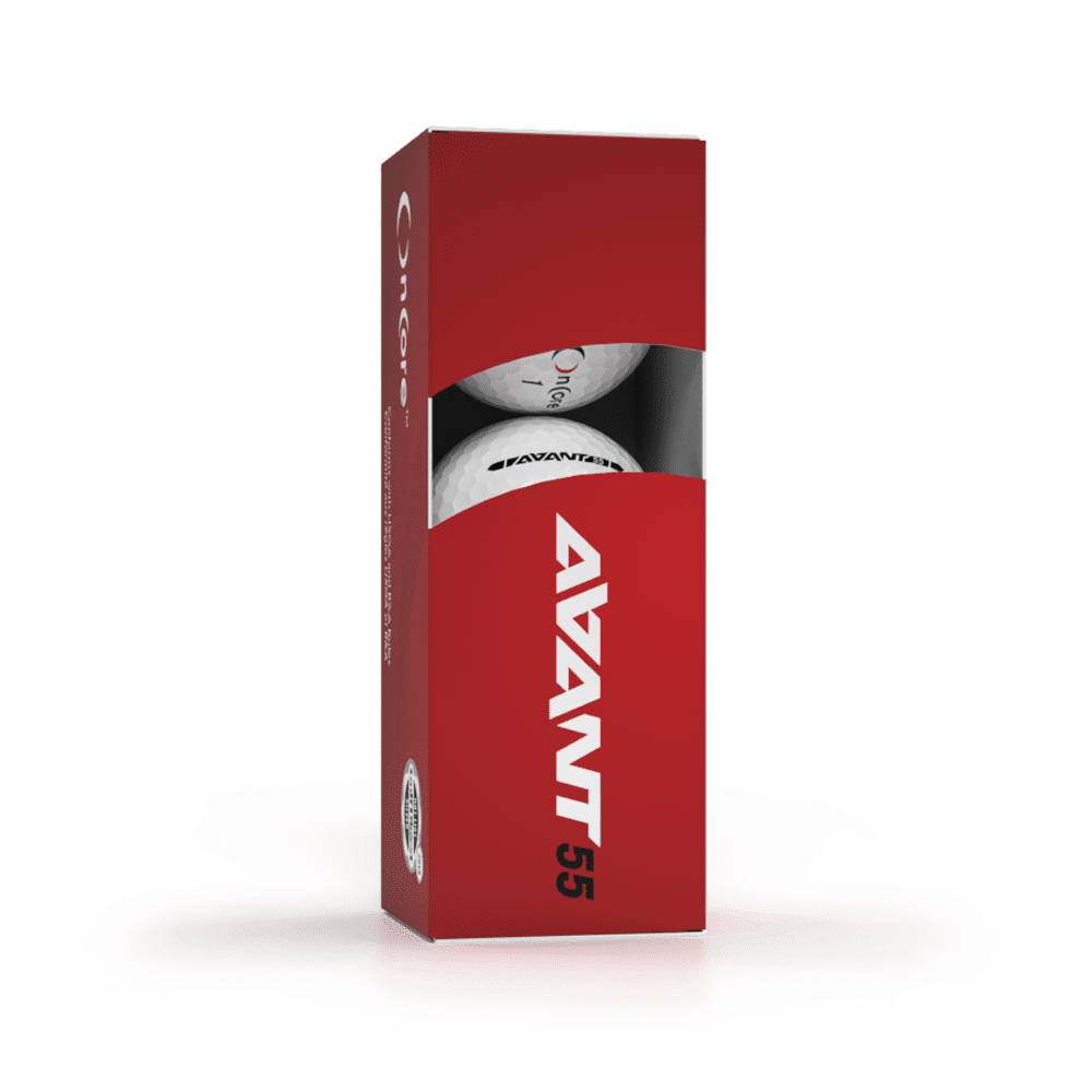 OnCore Avant 55 Golf Balls 1-Dozen White