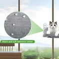 thumbnail image 5 of Scratch Resistant Folded Cats Hammocks With 4 Heavy Type Suction Cups For Large Breeds Kittens, 5 of 8