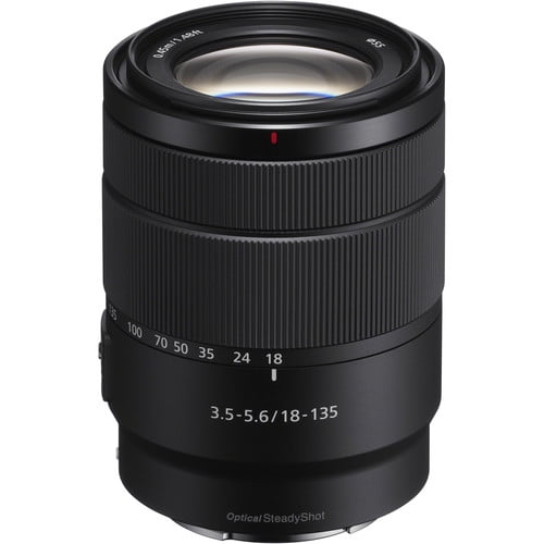 Restored Sony 18-135mm F3.5-5.6 OSS APS-C E-Mount Zoom Lens (Refurbished)