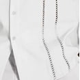 thumbnail image 6 of Mens Big & Tall Cuban Guayabera Shirt Casual Button Down Shirts Short Sleeve Summer Beach Shirts Size S-5XL White, 6 of 6