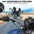 thumbnail image 4 of ASTRAEA Motorcycle Bike Handlebar Mount Holder Bicycle For iPhone Samsung Cell Phone GPS., 4 of 9