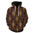 thumbnail image 1 of Sudadera con capucha y cremallera para hombre, con estampados geométricos abstractos, manga larga, genial, gran oferta 2024, ropa de calle Harajuku de gran tamaño, moda unisex, 1 of 6