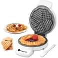 thumbnail image 1 of Minimáquina para hacer waffles, plancha para hacer pequeños waffles para niños, para hornear waffles pequeños de 8 x 2 pulgadas, máquina para hacer waffles pequeña, compacta y fácil de usar,, 1 of 8