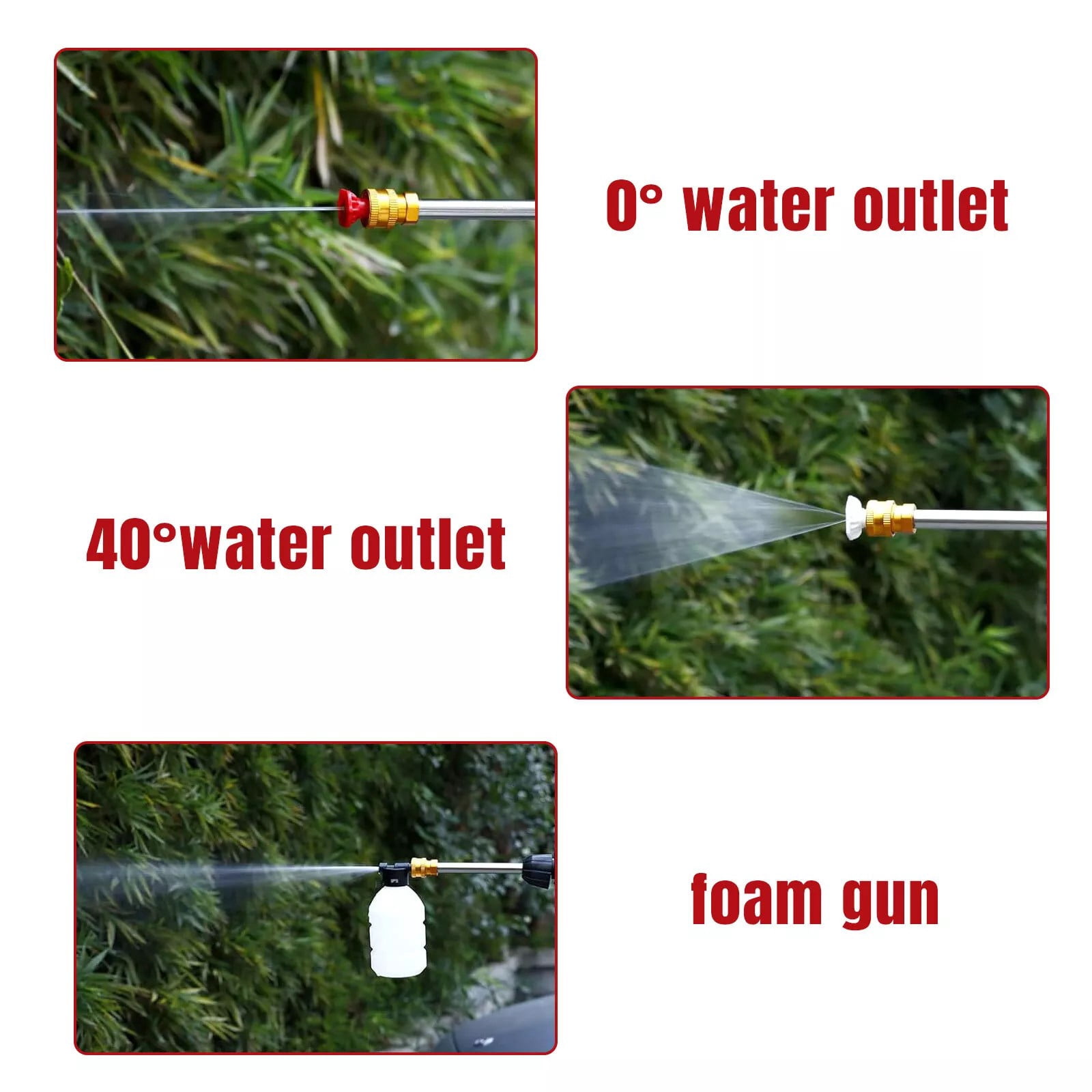 Cordless Pressure Washer – High Power Electric Car Cleaner & Water Spray Gun，a