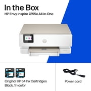 HP Envy Inspire 7255e Wireless All-in-One Color Photo Printer, Scan, Copy, 3 Months Free Instant Ink