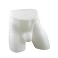 thumbnail image 4 of QccHieUs Male Underpants Stand Clothes Accessory Hip Mannequin for Supermarket Commercial White, 4 of 9