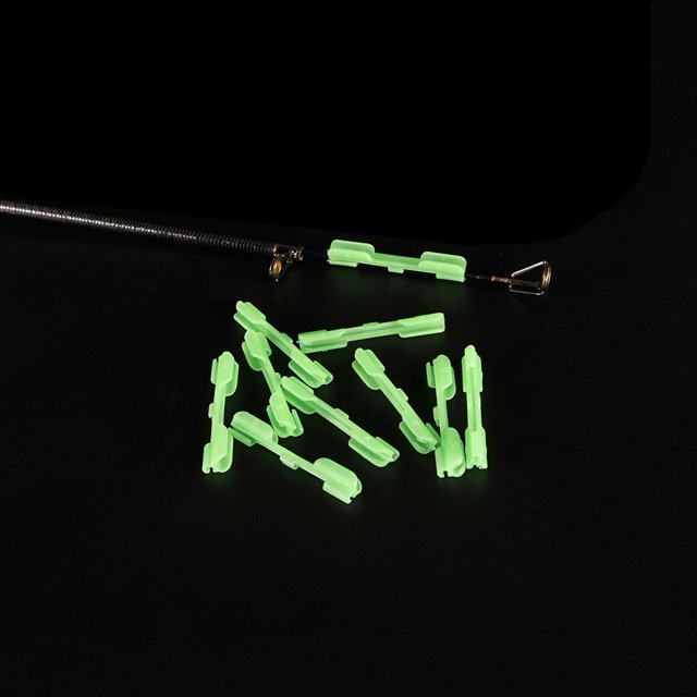 20 piezas soporte de luz de punta de caña de pescar nocturna accesorio de aparejos de pesca Clip (L) Ndcxsfigh Nuevos Originales
