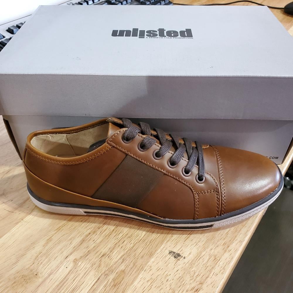 Unlisted by Kenneth Cole Men's Crown Low-top Sneakers - Cognac