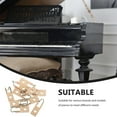 thumbnail image 5 of DEEPCRAFF Replacement Parts and Fittings 10Set Khaki Wooden Piano Trusses for Musical Instruments, 5 of 5