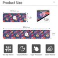 thumbnail image 3 of Yayeee Faucet Mat for Kitchen Sink 14.7" Diatomite Long Splash Guard Pad, Blooming Flowers Pattern, 3 of 7