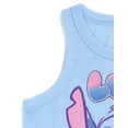 thumbnail image 3 of Disney Lilo & Stitch Bubble Ribbed Dress Toddler to Big Kid, 3 of 5