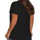 thumbnail image 3 of Letter Print, Casual Crew Neck Short Sleeve Top for Spring & Summer, Women's T-ShirtFather's Day, MoCamisetas para mujer, lindas camisetas con estampado gráfico, de manga corta, estilo casual, para ve, 3 of 8