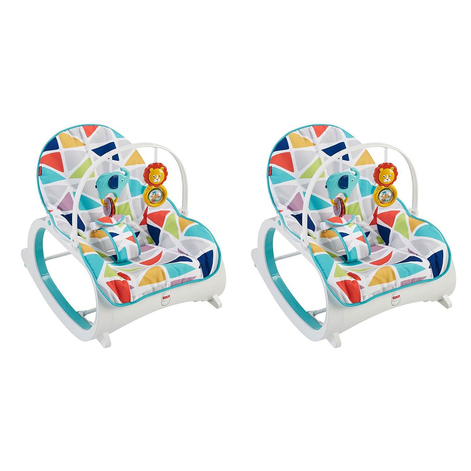 Fisher Price Portable Vibrating Newborn to Toddler Rocking Chair (2