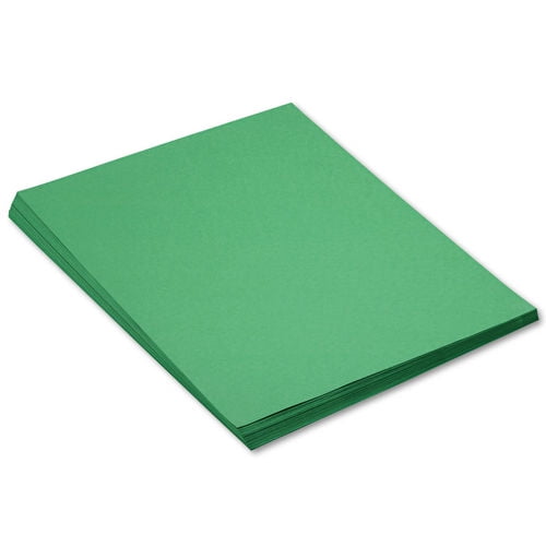 3PK Construction Paper 58lb, 18 x 24, Holiday Green, 50/Pack Walmart