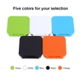 thumbnail image 4 of Foldable Alarm Clock Portable Ultra Slim Design Travel Tabletop Digital Alarm Clock With Temperature Calendar Date Week, 4 of 8