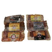 Bacon Freak Thick Cut Dry Cured Gourmet Bacon Combo, 6 Pack, 84 Ounces
