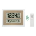 thumbnail image 3 of La Crosse Technology Atomic Digital White & Champagne Contemporary Clock, 512-14937-Int, 3 of 9