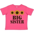 thumbnail image 3 of Inktastic Big Sister Announcement Sunflowers Girls Toddler T-Shirt, 3 of 5