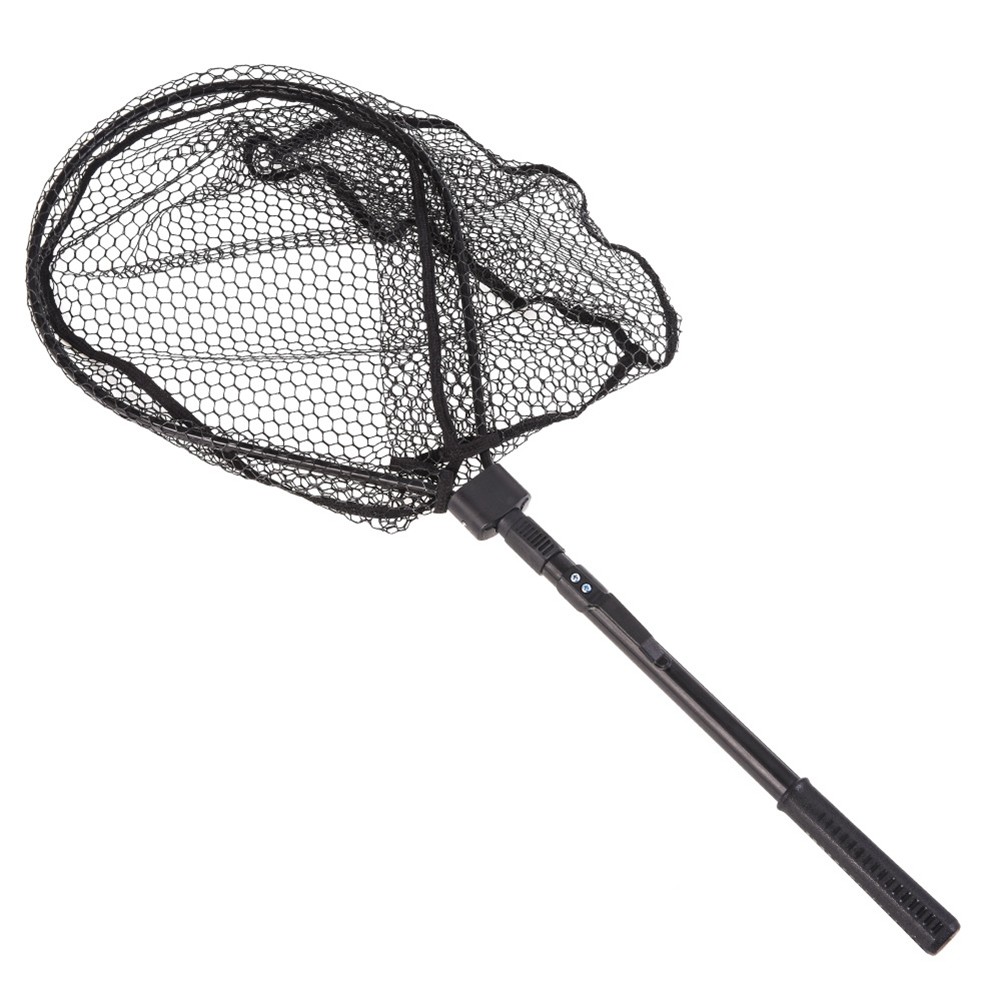 Beisidaer Aluminum Alloy Folding Fly Fishing Hand Net Fly Fishing Net